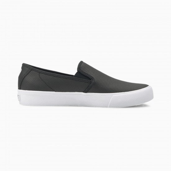Puma Bari Cat Women's Slip On Shoes Black Puma Bari Cat Women's Slip On Shoes Black